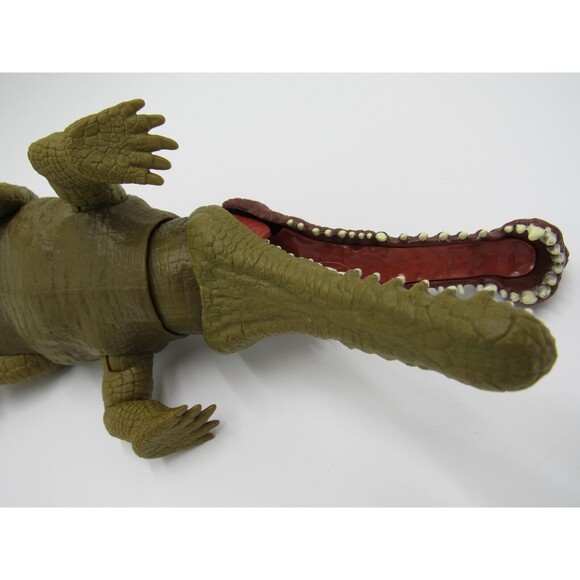 Mattel Jurassic World Primal Attack Massive Biters Sarcosuchus Dinosaur Figure - Picture 13 of 15